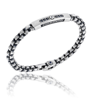 Bracelet Chimento Man in Silver 8B00190HPH210 - 8B00190HPH210